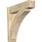 Ekena Millwork Thorton Block Rough Sawn Outlooker, Douglas Fir, 8"W x 32"D x 32"H OUT08X32X32THR05RDF - alternate 1
